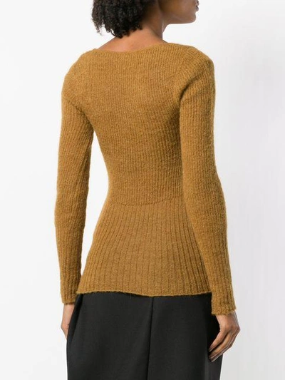 Shop Jacquemus Perfectly Fitted Sweater