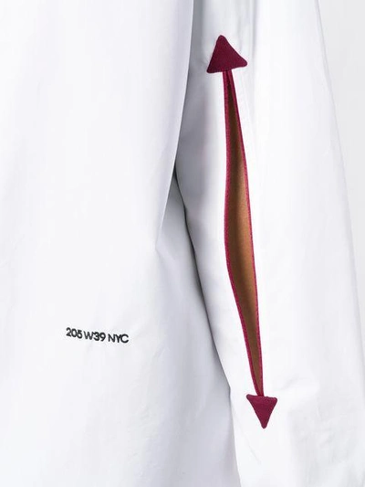 Shop Calvin Klein 205w39nyc Logo Arrow Shirt In White