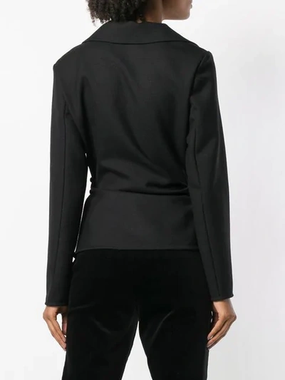 Shop Jacquemus Perfectly Fitted Jacket In Black