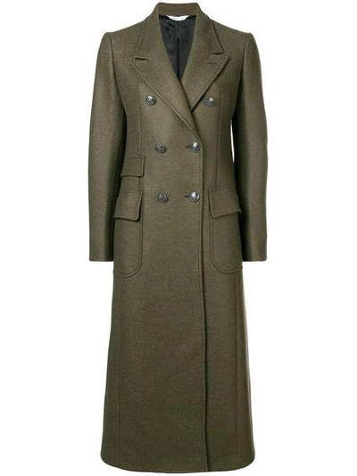 Shop Tonello Double-breasted Jacket Coat - Green