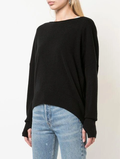 Shop Nili Lotan Odeya Sweater - Black