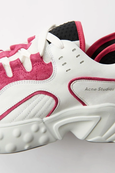 科技运动鞋 白色/粉色