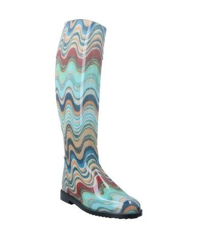 Shop Missoni Boots In Sky Blue