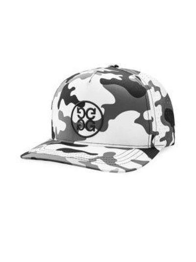 Shop G/fore Modern Camo Snapback In Snow