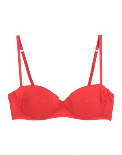 Shop Moschino Bras In Red