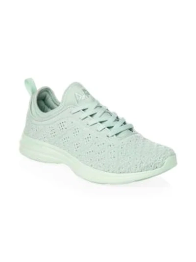 Shop Apl Athletic Propulsion Labs Low-top Sneakers In Faded Spearmint