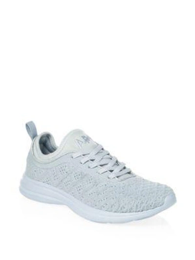 Shop Apl Athletic Propulsion Labs Low-top Sneakers In Light Sky
