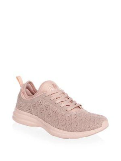 Shop Apl Athletic Propulsion Labs Low-top Trainers In Vintage Rose