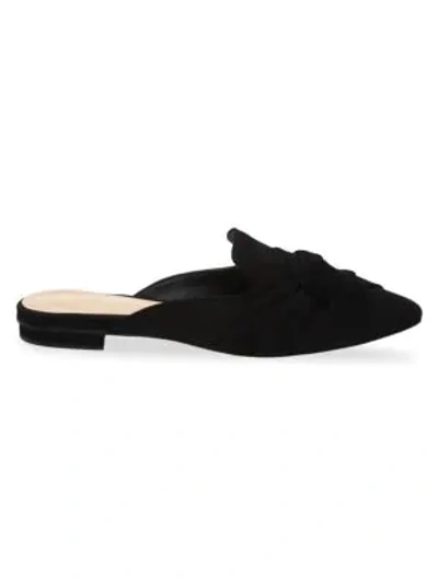 Shop Schutz Tina Knotted Mules In Black