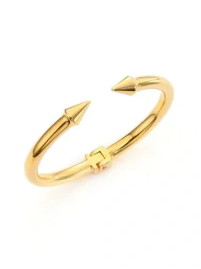 Shop Vita Fede Mini Titan Cuff Bracelet/goldtone In Yellow