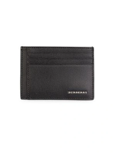 Shop Burberry Bernie Card Case In Black