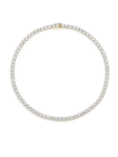 Shop Adriana Orsini 18k-gold-plated & Cubic Zirconia All-around Necklace