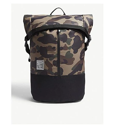 Shop A Bathing Ape 1st Camo Roll Backpack In Green