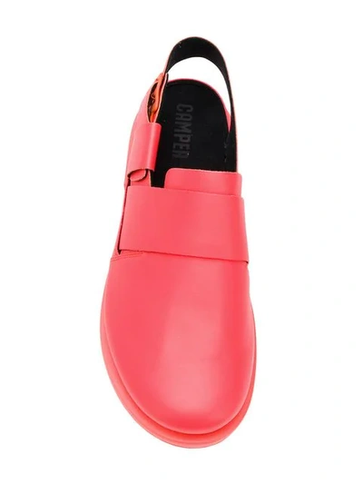 Shop Camper Edo Slip-on Loafers In Pink