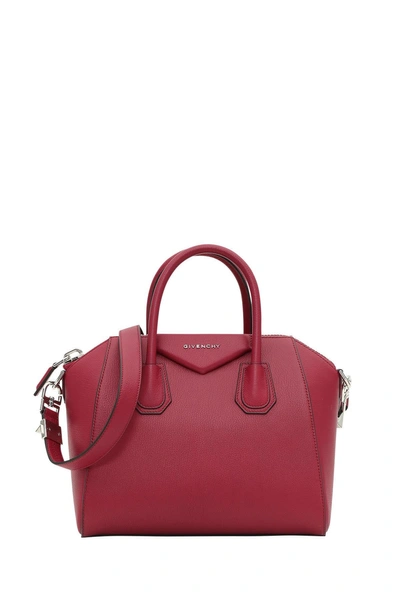 Shop Givenchy Antigona Small Bag In Rosa