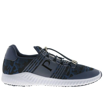 Shop Philipp Plein Plein Sport Sneakers Shoes Men Plein Sport In Blue