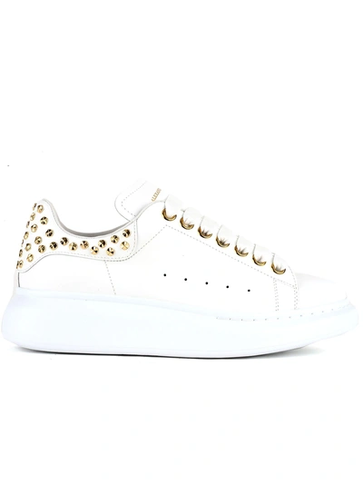 Shop Alexander Mcqueen Sneakers In White