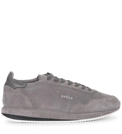Shop Ghoud Grey Suede Sneaker In Grigio