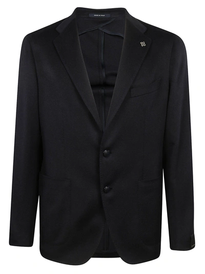 Shop Tagliatore Formal Blazer In Blu