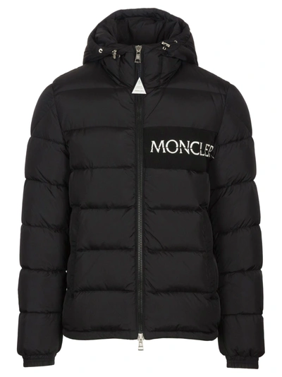 Shop Moncler Aiton Jacket In Nero
