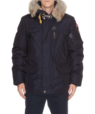 Shop Parajumpers Right Hand Heavy Jacket In Navy
