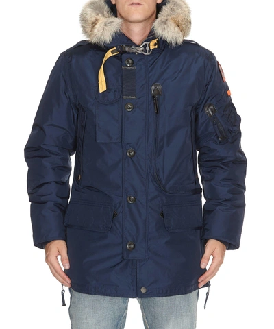 Shop Parajumpers Kodiak Heavy Jacket In Cadet Blue