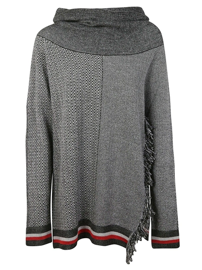 Shop Stella Mccartney Oversized Sweater In Multicolored