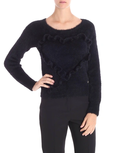 Shop Trussardi Sweater In Black