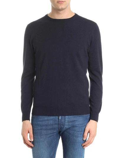 Shop Kangra Merino Wool Extrafine Sweater In Blue