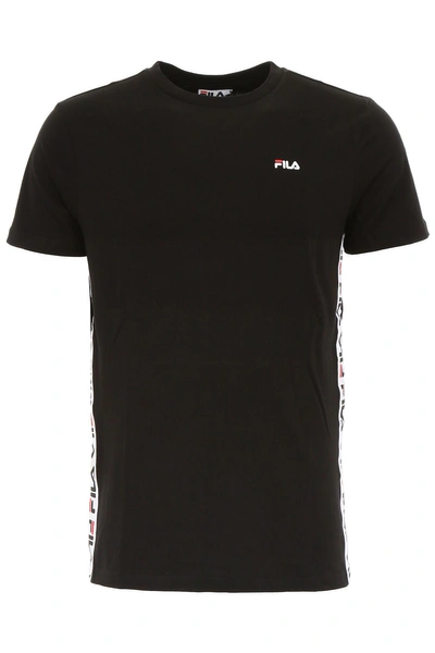 Shop Fila Talan T-shirt In Black|nero