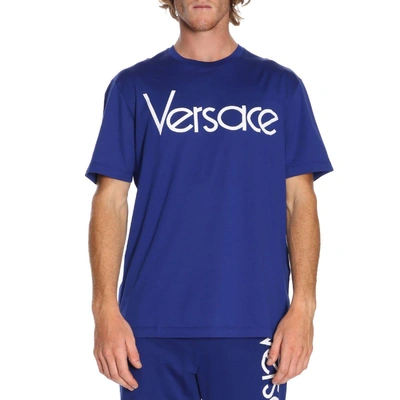 Shop Versace In Blue