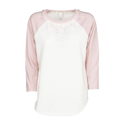 Shop Marc Jacobs Tshirt Embroidery In Rose