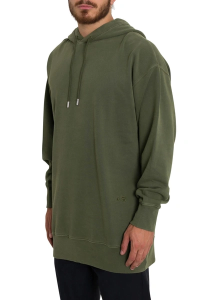 Shop Acne Studios Fala Wash Hoodie In Verde