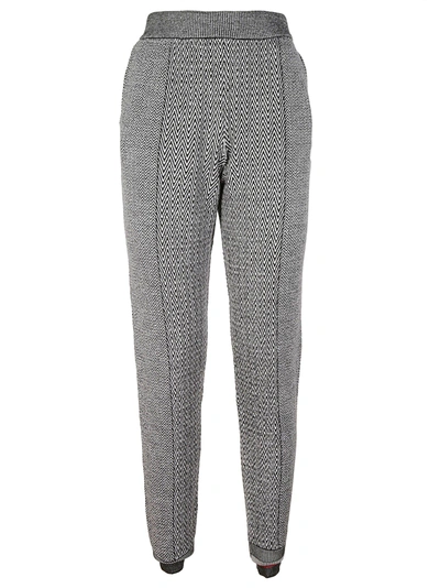 Shop Stella Mccartney Tapered Zig-zag Track Pants In Multicolored