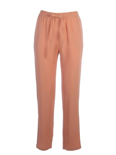Shop Red Valentino Tapered Trousers In Cdmagnolia