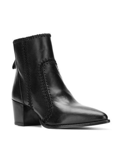 Shop Alexandre Birman Ankle Boots In Black