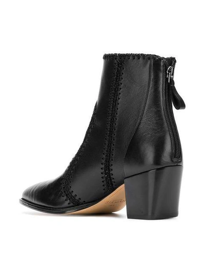 Shop Alexandre Birman Ankle Boots In Black