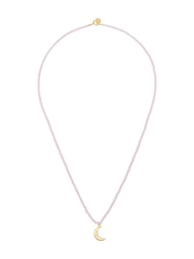 Shop Anni Lu Pink Moonlight Necklace