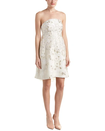 Shop Lela Rose Silk In White