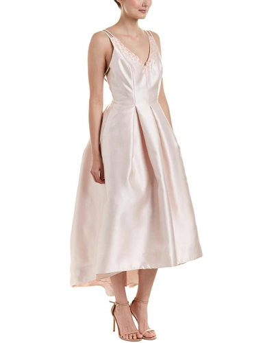 Shop Carmen Marc Valvo Infusion Gown In Pink