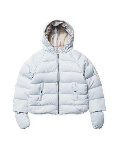 Shop Burberry Hooded Puffer Jacket In Nocolor