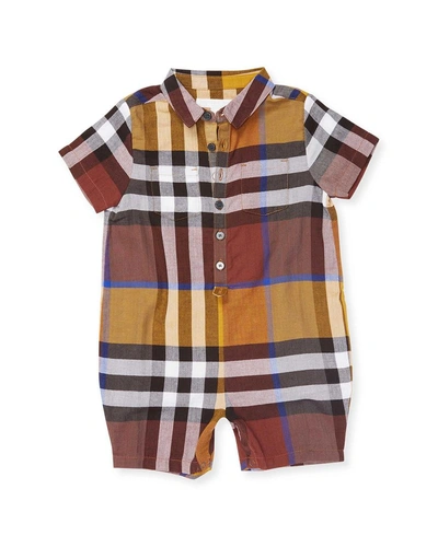 Shop Burberry Printed Overall In Nocolor