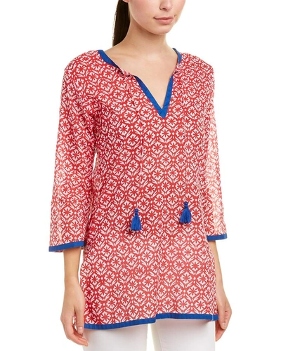 Shop Sulu Collection Tunic In Red