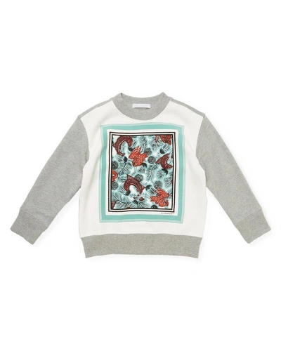 Shop Burberry Crewneck Sweater In Nocolor