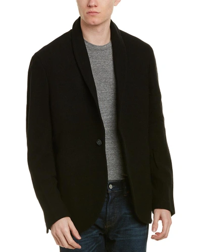 Shop James Perse Twill Wool In Black