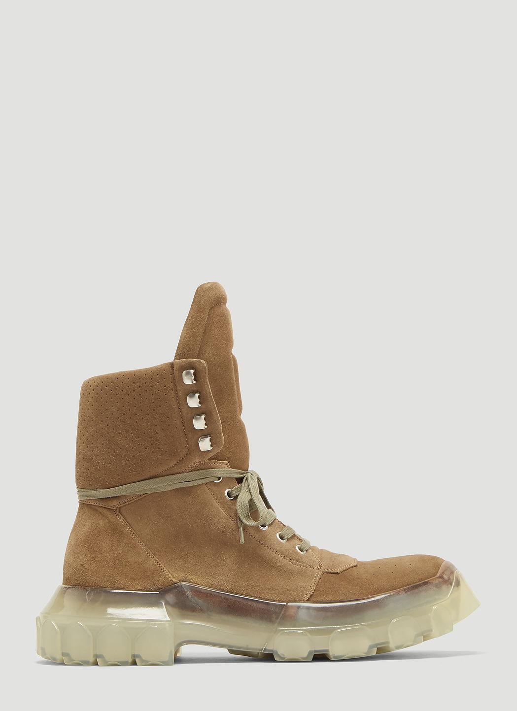 rick owens tractor dunk boots