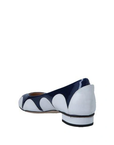 Shop O Jour Ballet Flats In Blue