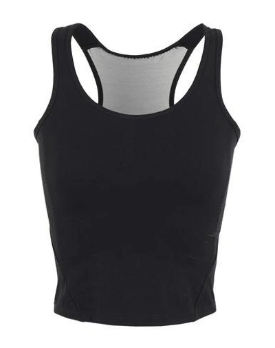 Shop Sàpopa Classy Woman Tank Top Black Size Xs Nylon, Elastane