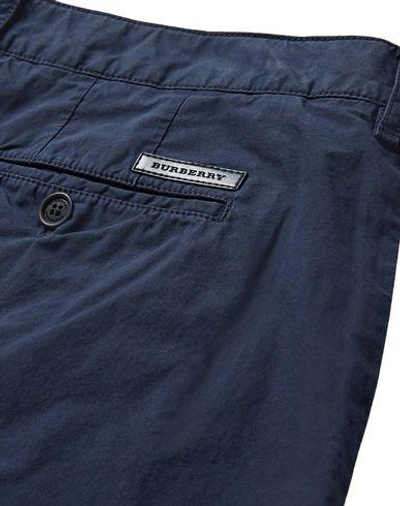 Shop Burberry Shorts & Bermuda In Dark Blue
