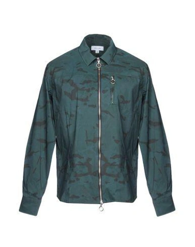 Shop Soulland Jacket In Military Green